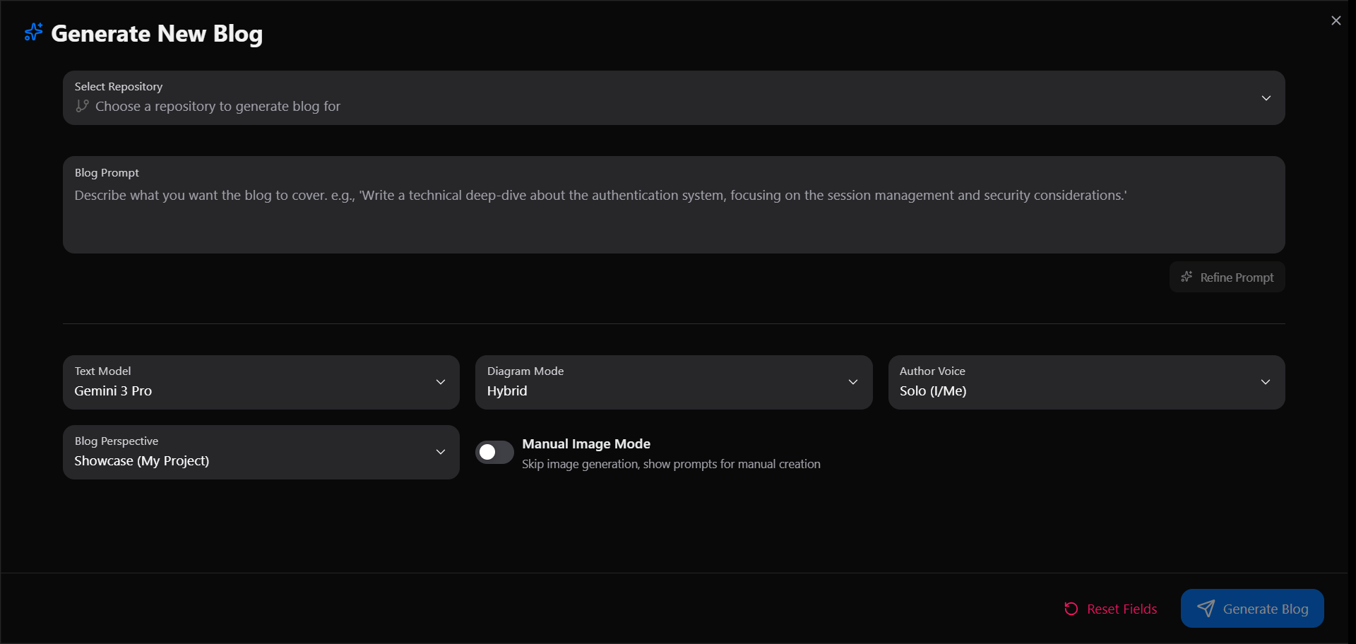 AI Blog Generator | Case Study | Abdelrahman Khaled